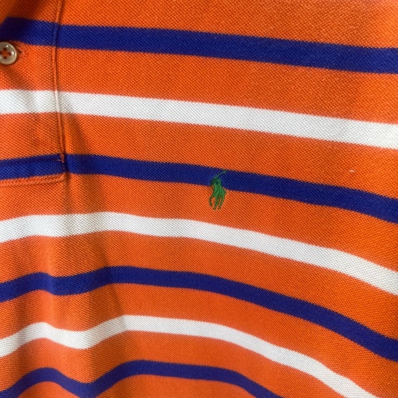 Polo Ralph Lauren 90s Colorway Polo Shirt Mens M 100% Cotton Golf Preppy 1859 - Picture 2 of 7